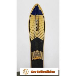 Vintage Burton Backyard Wooden Throwback Snowboard